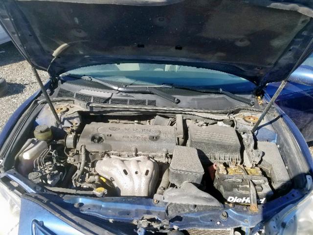 4T4BE46K88R038849 - 2008 TOYOTA CAMRY CE BLUE photo 7