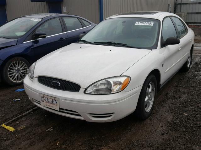 1FAFP55S04A173777 - 2004 FORD TAURUS SES WHITE photo 2