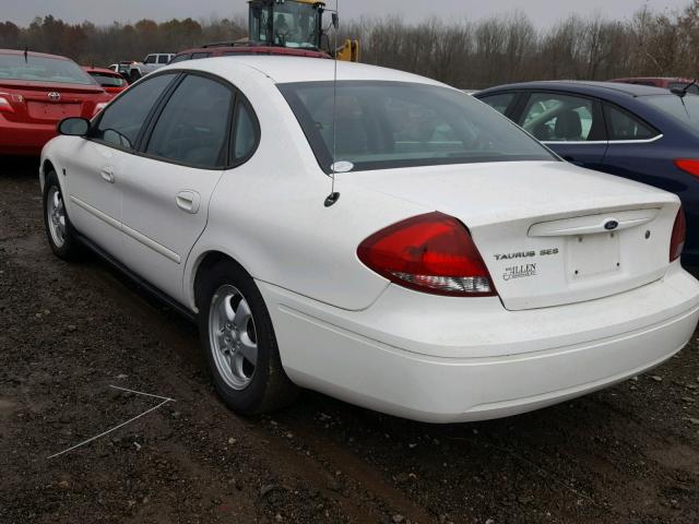 1FAFP55S04A173777 - 2004 FORD TAURUS SES WHITE photo 3