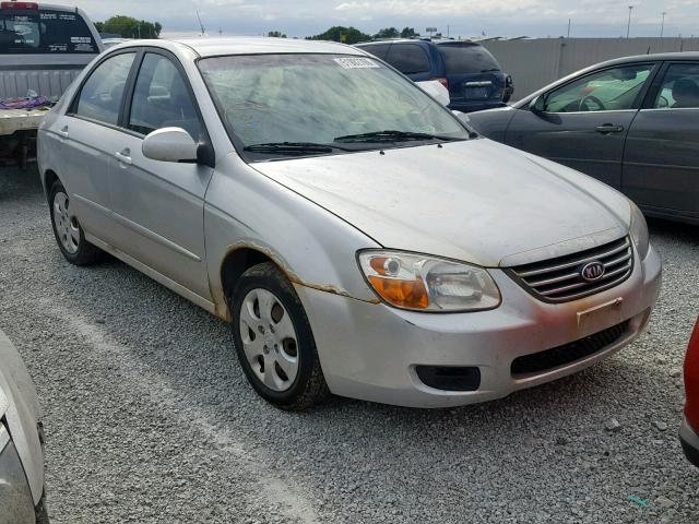 KNAFE221095610975 - 2009 KIA SPECTRA EX GRAY photo 1