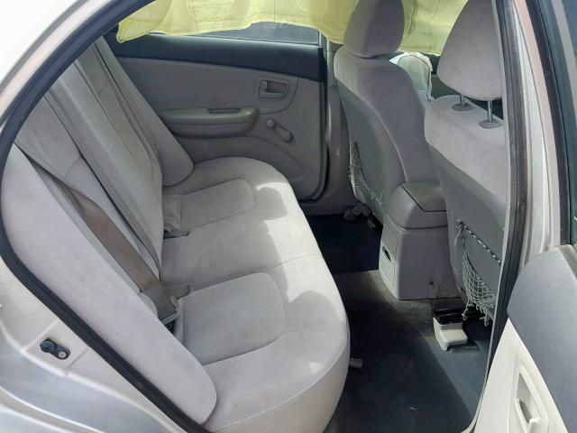 KNAFE221095610975 - 2009 KIA SPECTRA EX GRAY photo 6