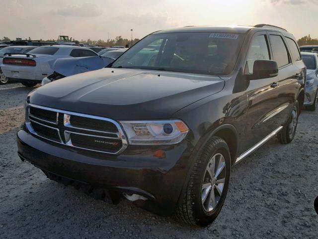 1C4RDHDG7GC346413 - 2016 DODGE DURANGO LI BLACK photo 2