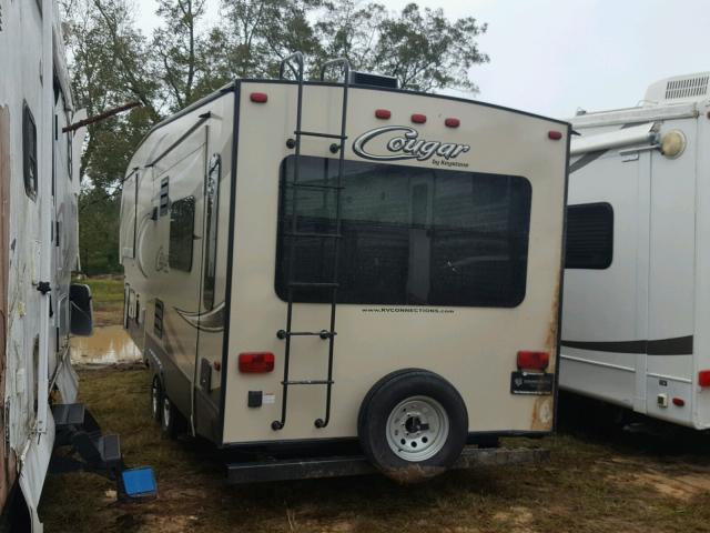 4YDF28S20G2509423 - 2016 KEYSTONE COUGAR TAN photo 3