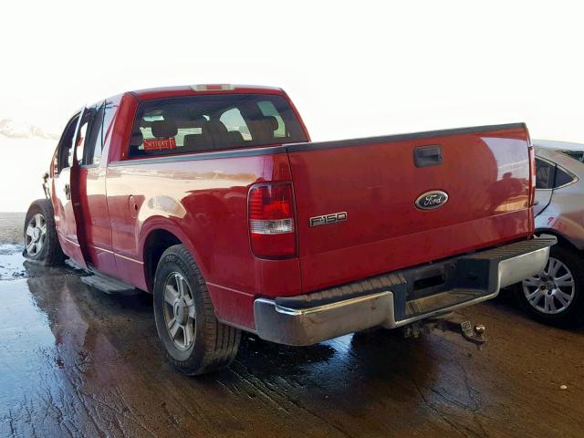 1FTPX12554NA43198 - 2004 FORD F150 RED photo 3