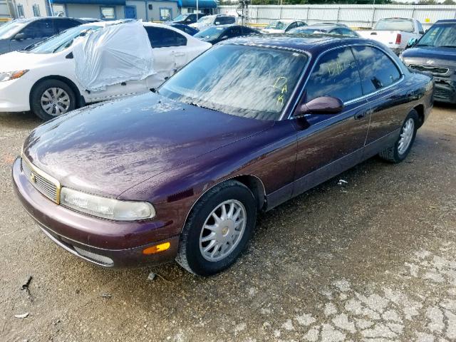 JM1HD4618P0212377 - 1993 MAZDA 929 PURPLE photo 2