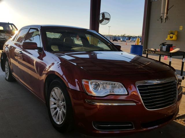 2C3CCAAG0CH176007 - 2012 CHRYSLER 300 MAROON photo 1