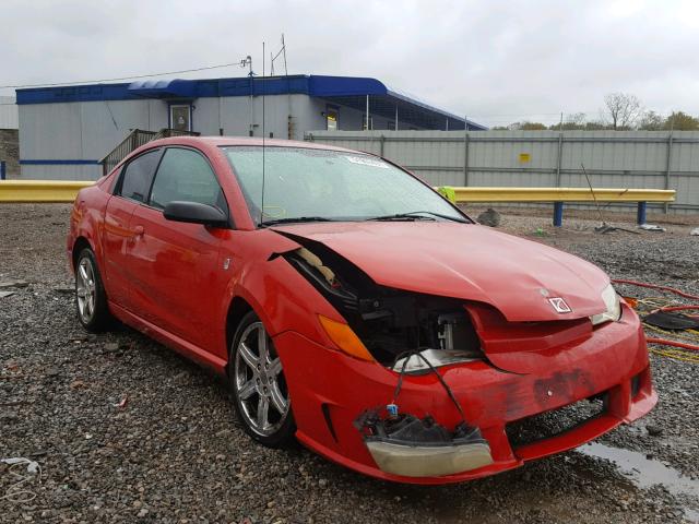1G8AY12P75Z120369 - 2005 SATURN ION REDLIN RED photo 1