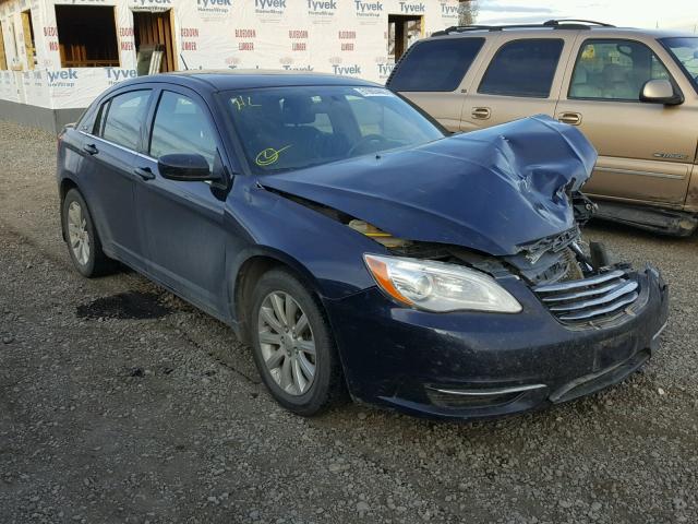 1C3CCBBB8CN303151 - 2012 CHRYSLER 200 TOURIN BLUE photo 1