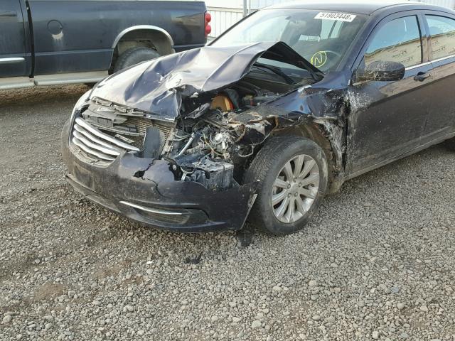 1C3CCBBB8CN303151 - 2012 CHRYSLER 200 TOURIN BLUE photo 9