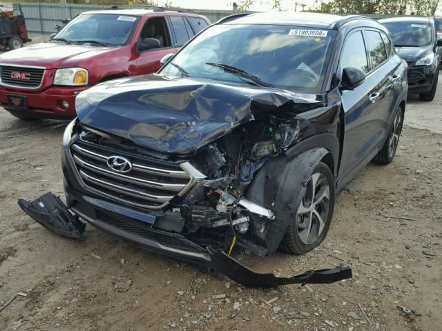 KM8J33A25GU256100 - 2016 HYUNDAI TUCSON LIM BLACK photo 2