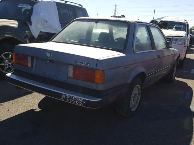 WBAAB6401G1214461 - 1986 BMW 325 E AUTO BLUE photo 4