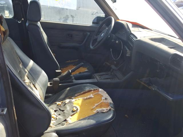 WBAAB6401G1214461 - 1986 BMW 325 E AUTO BLUE photo 5