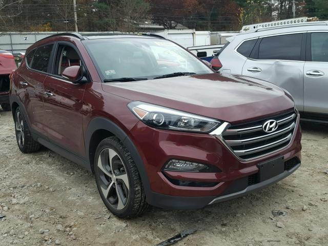 KM8J3CA27GU086905 - 2016 HYUNDAI TUCSON LIM BURGUNDY photo 1