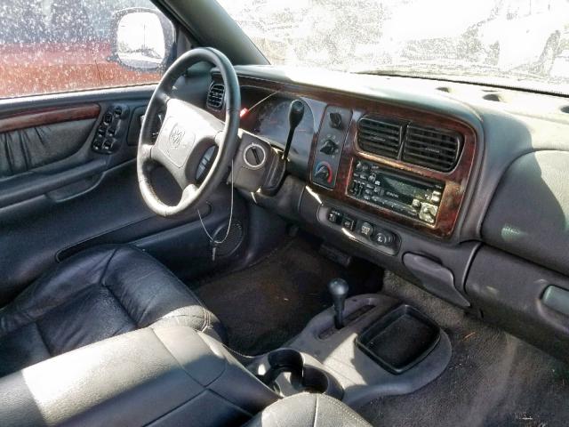 1B4HS28N3YF285047 - 2000 DODGE DURANGO GREEN photo 9