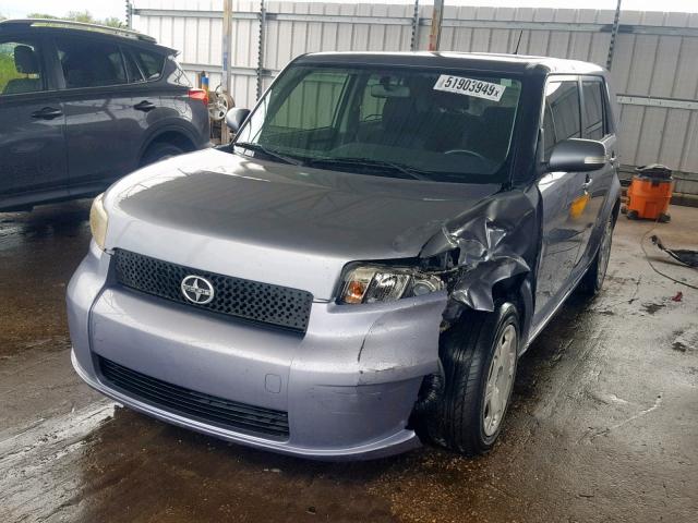 JTLKE50EX91095004 - 2009 TOYOTA SCION XB ნაცრისფერი ფოტო 2