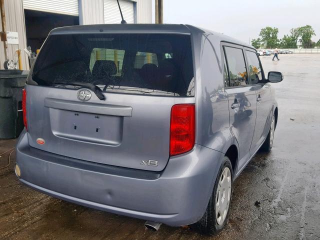 JTLKE50EX91095004 - 2009 TOYOTA SCION XB ნაცრისფერი ფოტო 4