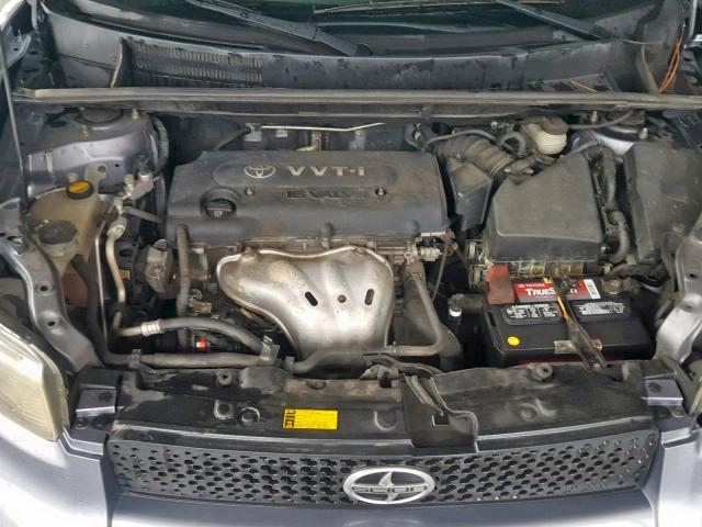 JTLKE50EX91095004 - 2009 TOYOTA SCION XB ნაცრისფერი ფოტო 7