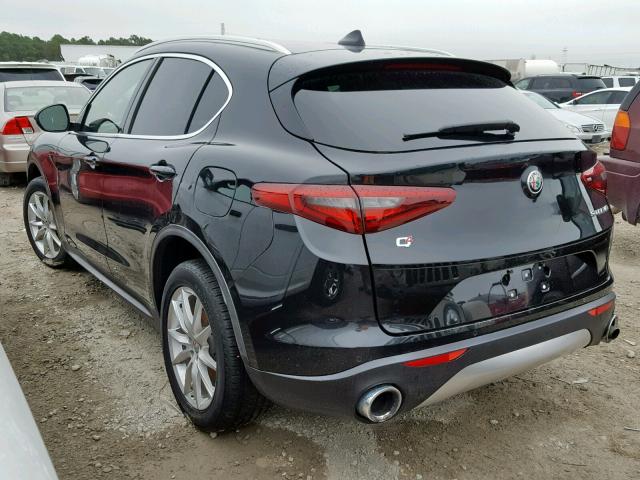 ZASFAKBN7J7B73719 - 2018 ALFA ROMEO STELVIO TI BLACK photo 3