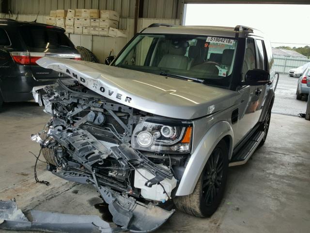 SALAK2V6XGA802771 - 2016 LAND ROVER LR4 HSE LU SILVER photo 2