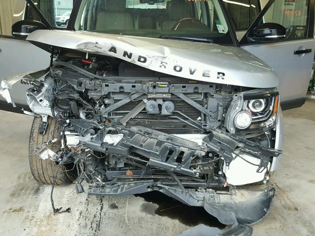 SALAK2V6XGA802771 - 2016 LAND ROVER LR4 HSE LU SILVER photo 7