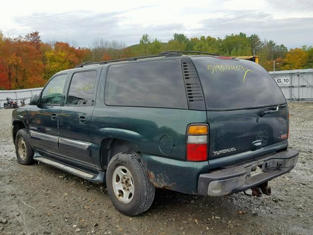 1GKFK16T54J288288 - 2004 GMC YUKON XL K GREEN photo 3