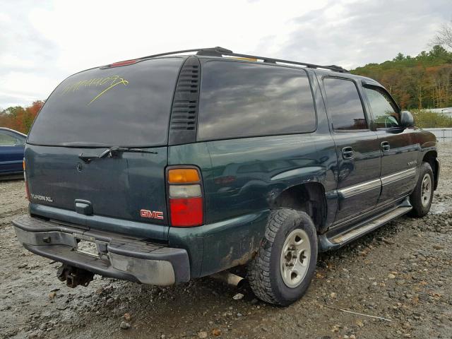 1GKFK16T54J288288 - 2004 GMC YUKON XL K GREEN photo 4