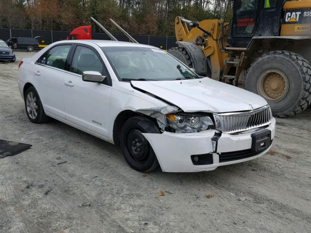 3LNHM26166R633626 - 2006 LINCOLN ZEPHYR WHITE photo 1