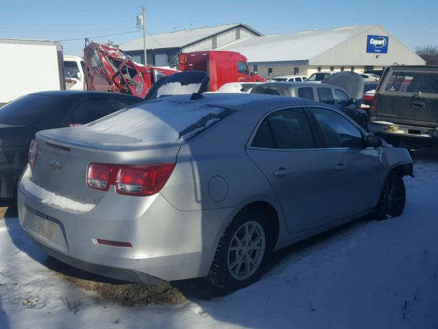 1G11A5SL8EF136539 - 2014 CHEVROLET MALIBU LS 银色 照片 4