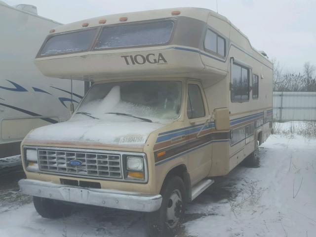 1FDKE30L0GHC09994 - 1987 TIOG MOTORHOME TAN photo 2