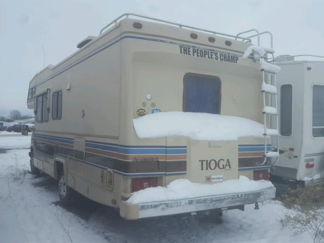 1FDKE30L0GHC09994 - 1987 TIOG MOTORHOME TAN photo 3