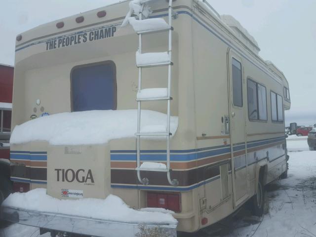 1FDKE30L0GHC09994 - 1987 TIOG MOTORHOME TAN photo 4