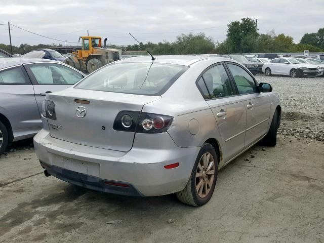 JM1BK32G471732019 - 2007 MAZDA 3 I SILVER photo 4