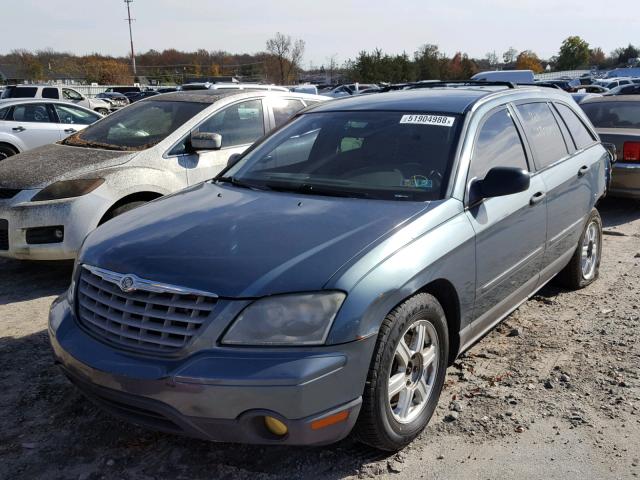 2C4GM48L75R344902 - 2005 CHRYSLER PACIFICA GREEN photo 2