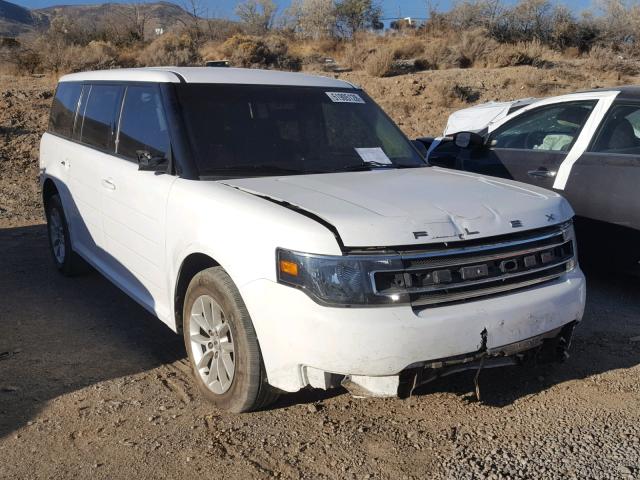 2FMGK5B89GBA12581 - 2016 FORD FLEX SE WHITE photo 1