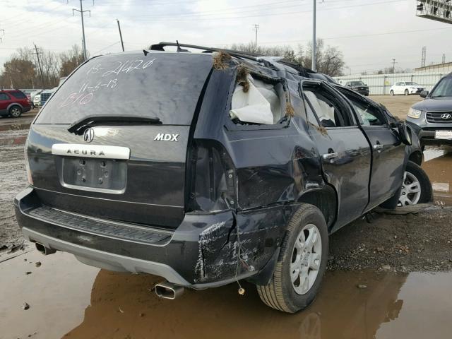 2HNYD18896H503144 - 2006 ACURA MDX TOURIN BLACK photo 4