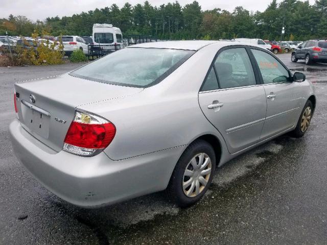 4T1BE32K86U667471 - 2006 TOYOTA CAMRY LE SILVER photo 4