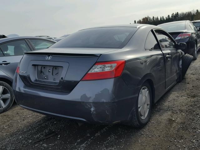 2HGFG1B3XAH000881 - 2010 HONDA CIVIC DX-G GRAY photo 4