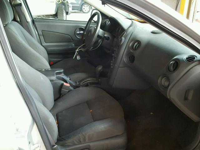 2G2WR524351187621 - 2005 PONTIAC GRAND PRIX ვერცხლისფერი ფოტო 5