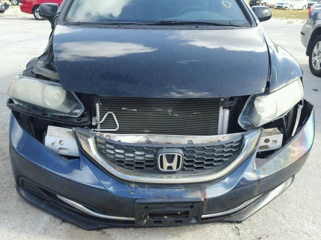 2HGFA1F63AH529286 - 2010 HONDA CIVIC BLACK photo 9