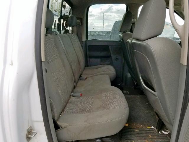 1D7HU18217S155194 - 2007 DODGE RAM 1500 S WHITE photo 6