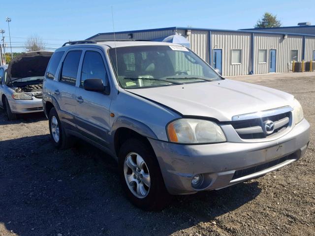 4F2YU08122KM36828 - 2002 MAZDA TRIBUTE LX SILVER photo 1