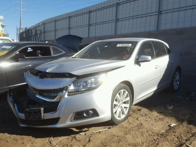 1G11E5SL5EF168496 - 2014 CHEVROLET MALIBU 2LT SILVER photo 2