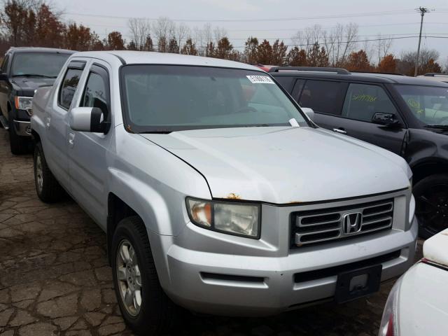 2HJYK16456H565101 - 2006 HONDA RIDGELINE GRAY photo 1