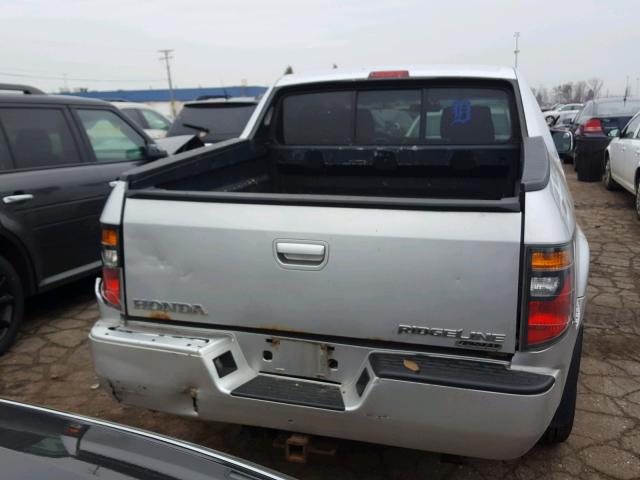 2HJYK16456H565101 - 2006 HONDA RIDGELINE GRAY photo 6