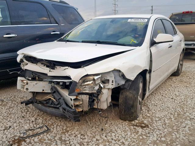 1G1ZC5E00CF367852 - 2012 CHEVROLET MALIBU 1LT 白色 照片 2