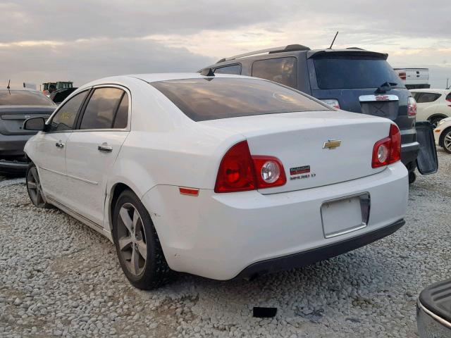 1G1ZC5E00CF367852 - 2012 CHEVROLET MALIBU 1LT 白色 照片 3