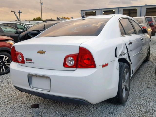 1G1ZC5E00CF367852 - 2012 CHEVROLET MALIBU 1LT 白色 照片 4