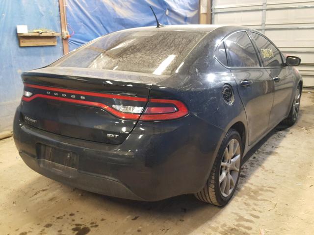 1C3CDFBA4DD157950 - 2013 DODGE DART SXT BLACK photo 4