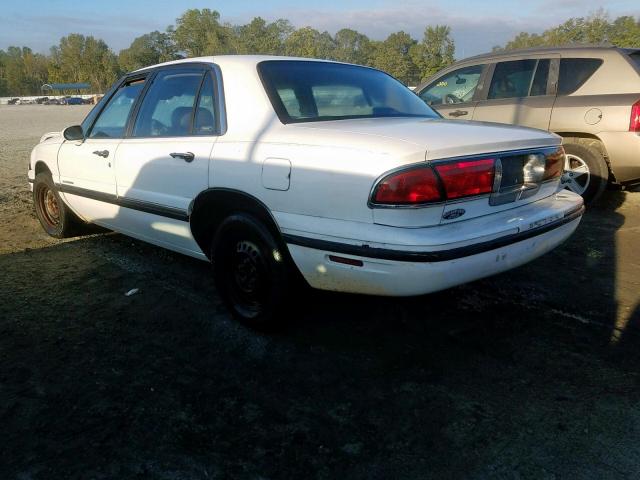 1G4HP52K1VH463232 - 1997 BUICK LESABRE CU WHITE photo 3