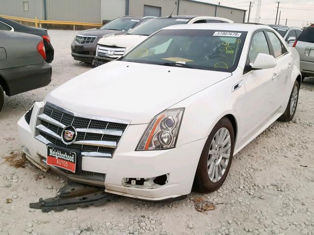 1G6DE5EY9B0120156 - 2011 CADILLAC CTS LUXURY WHITE photo 2